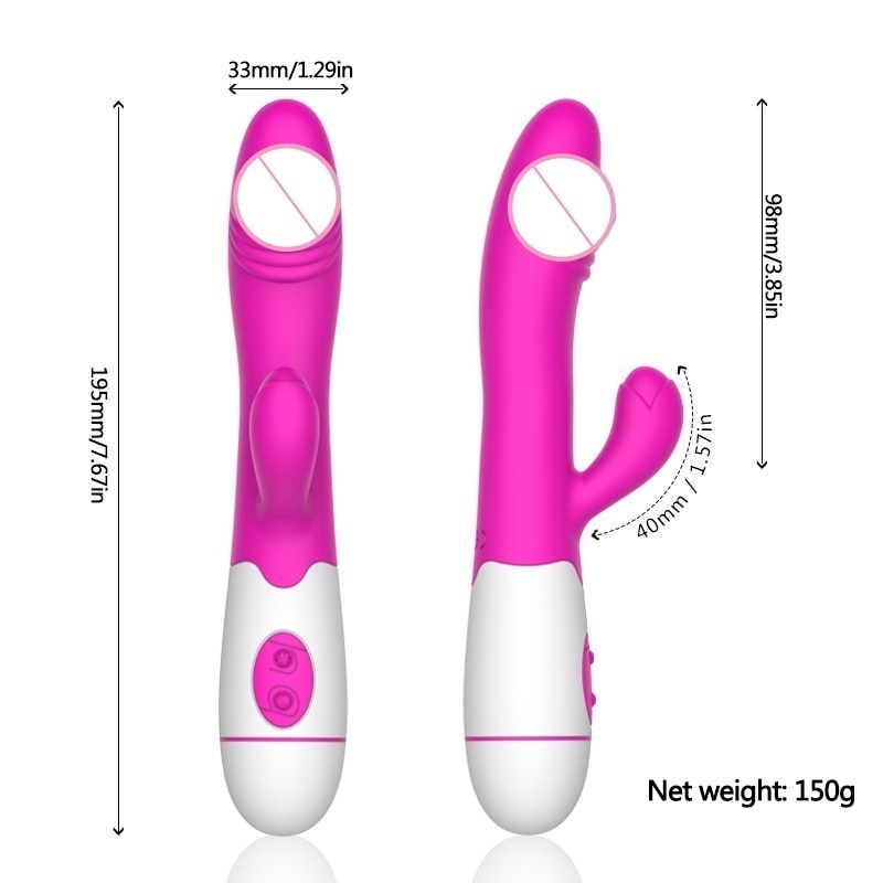 30 Speed Vibratior for Women G Spot Stimulator Pink Black Purple